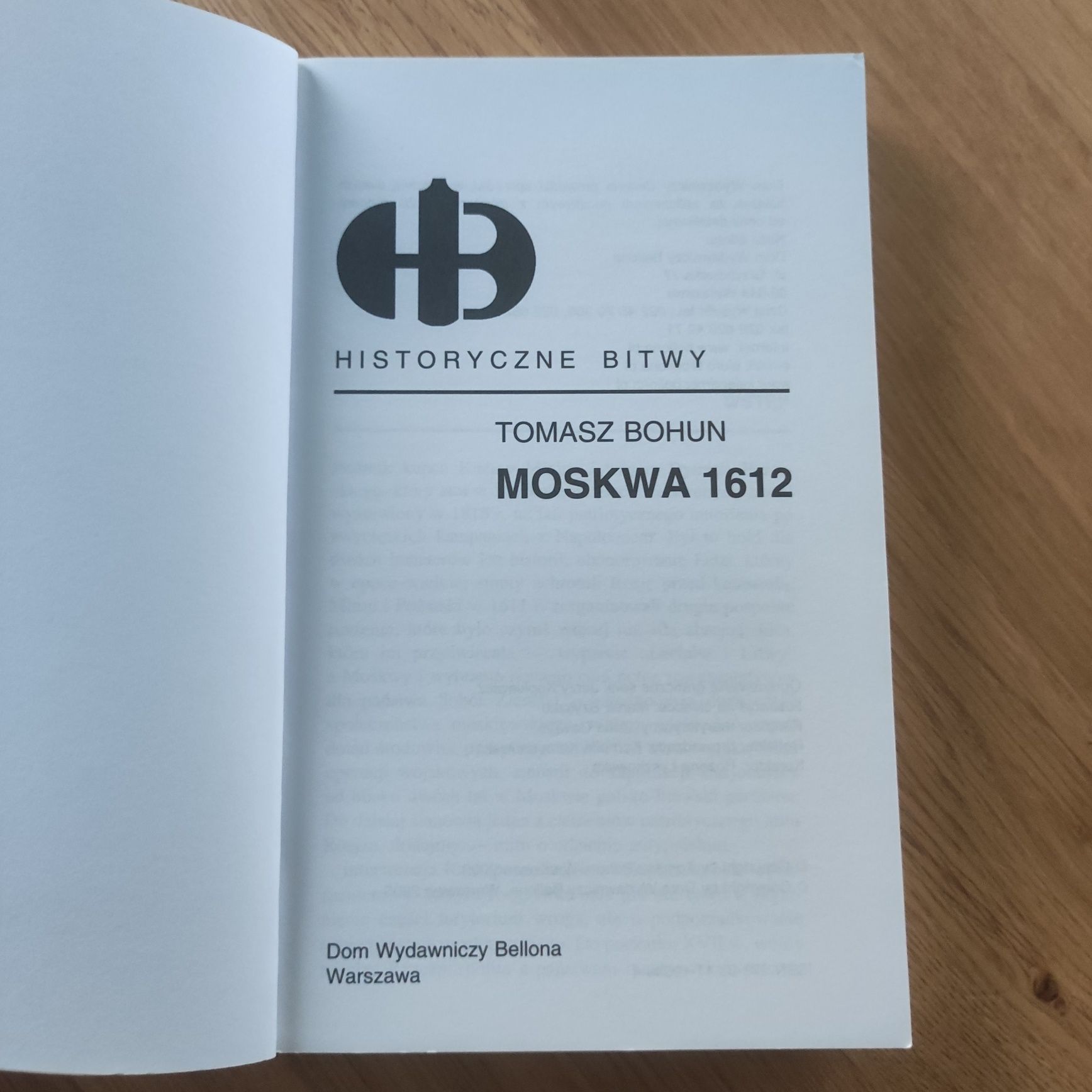 Moskwa 1612 Tomasz Bohun