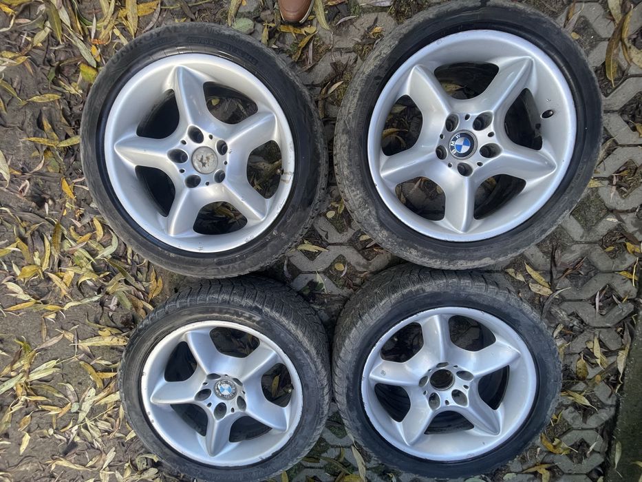 Opony kola felgi zimowe 17 cali 5x120 bmw seri 3