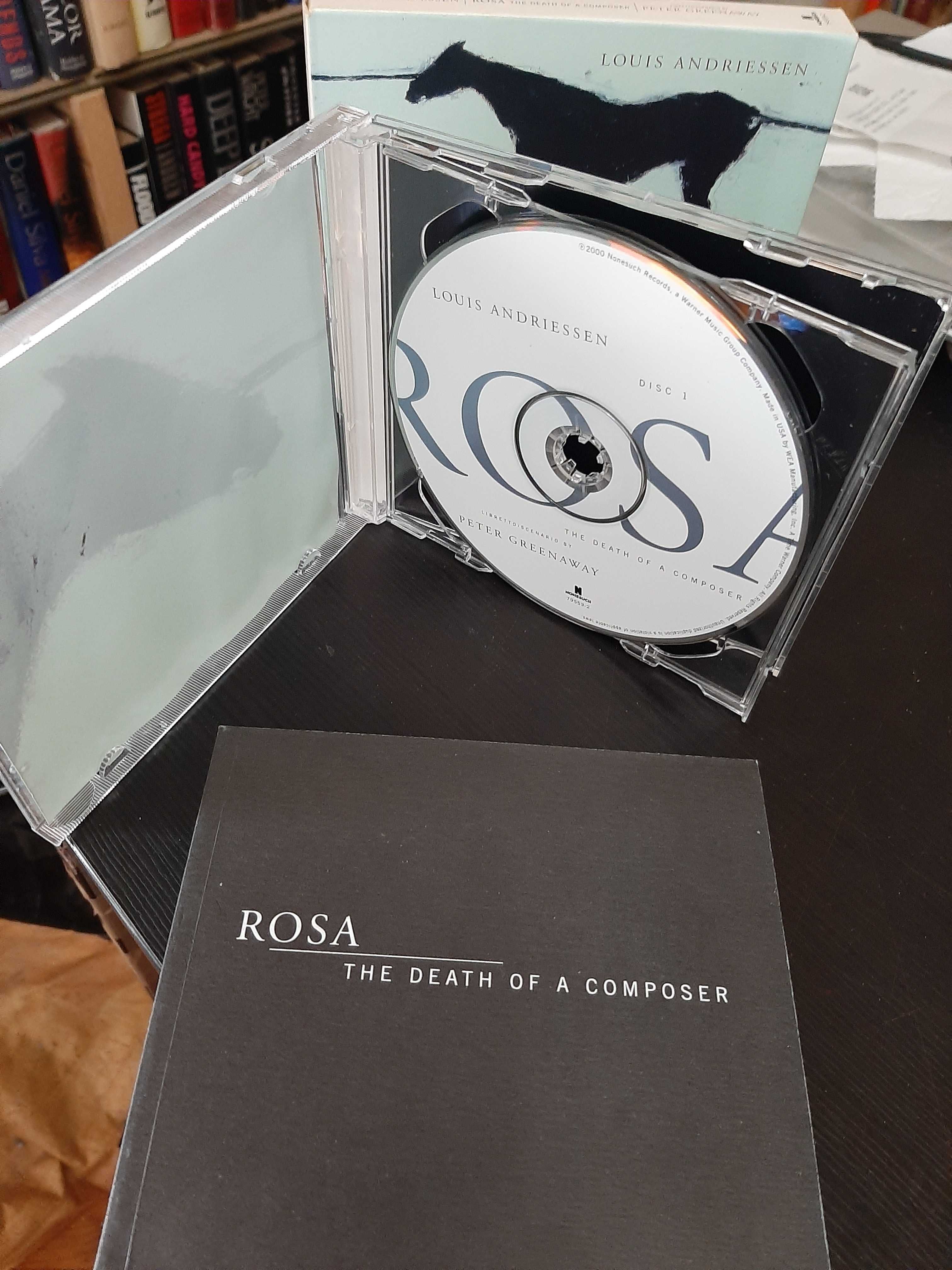 Louis Andriessen – Rosa: The Death Of A Composer – Peter Greenaway