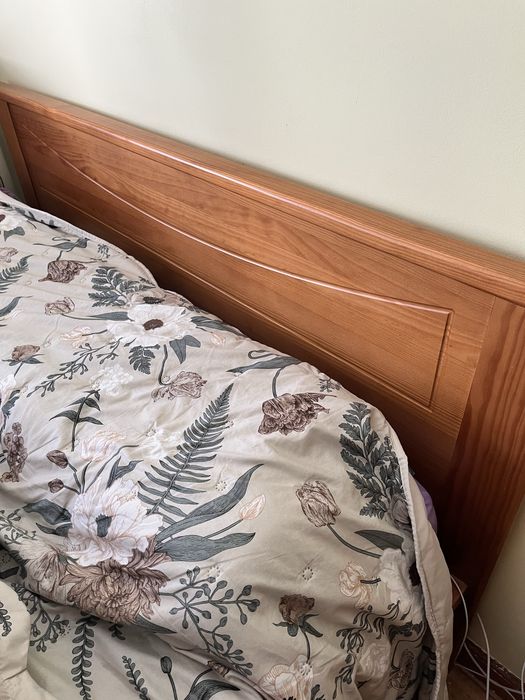 Cama casal madeira