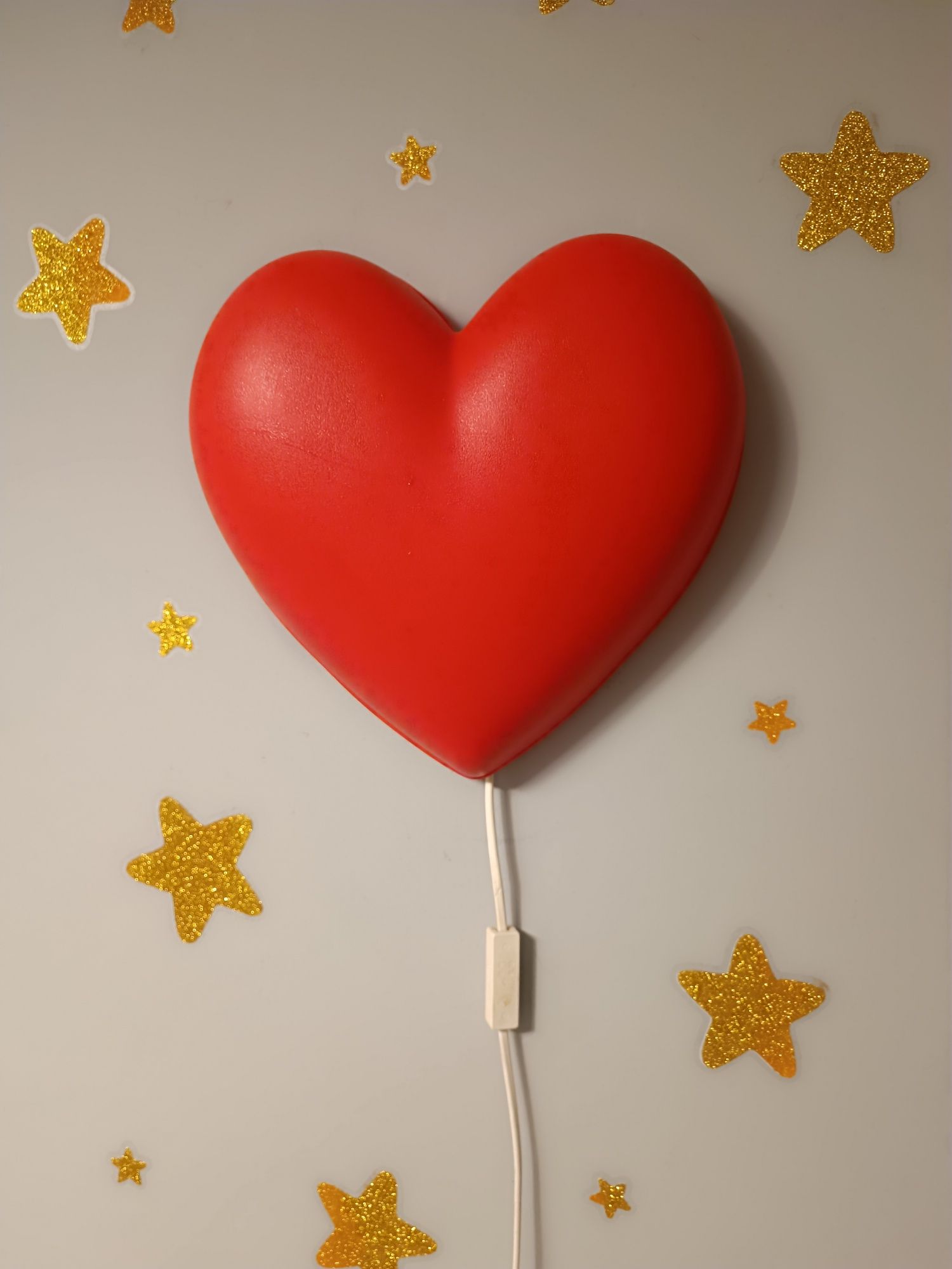 Lampka serduszko Ikea