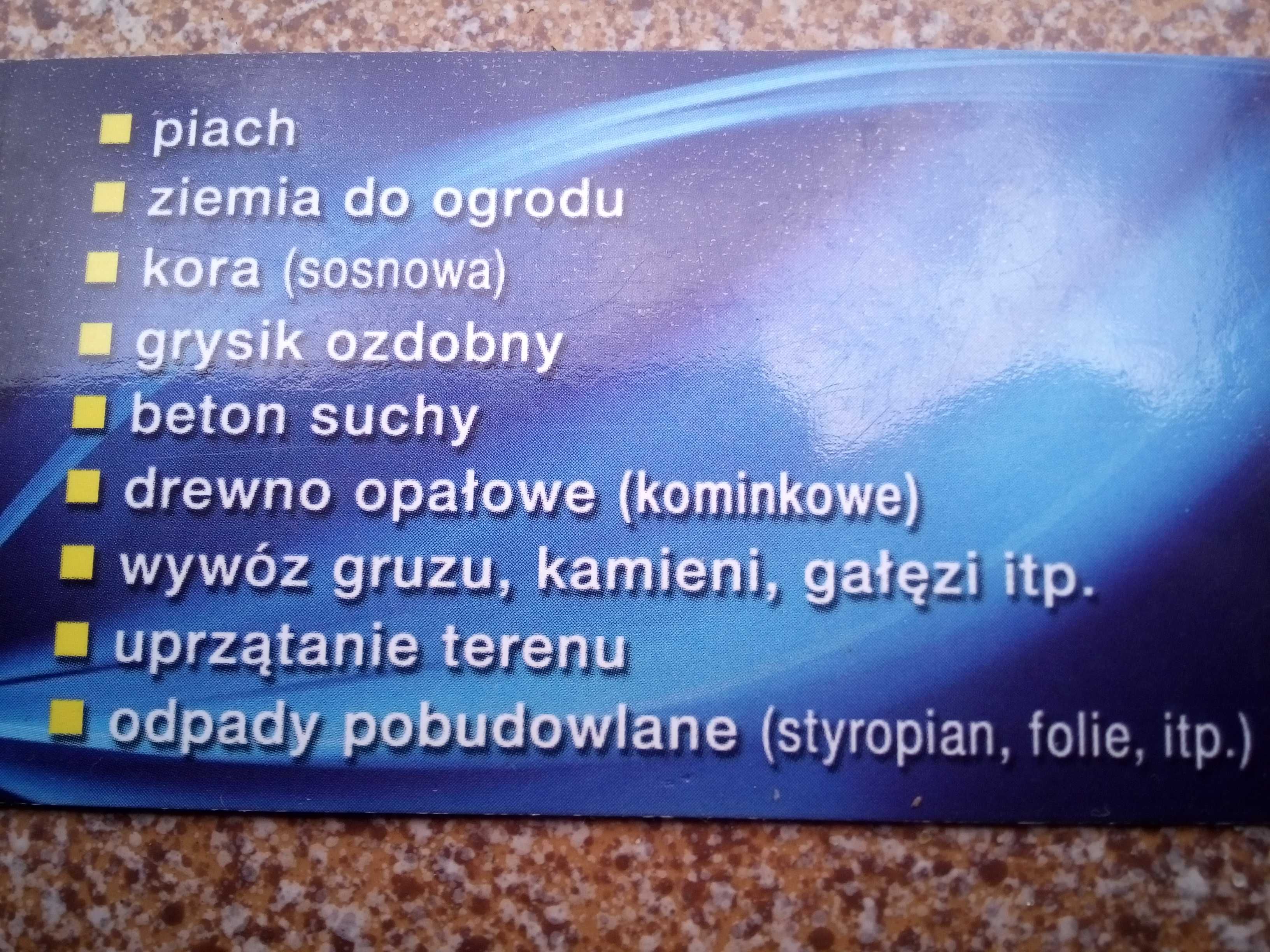 Trocina sosnowa pod borówke  5 m3