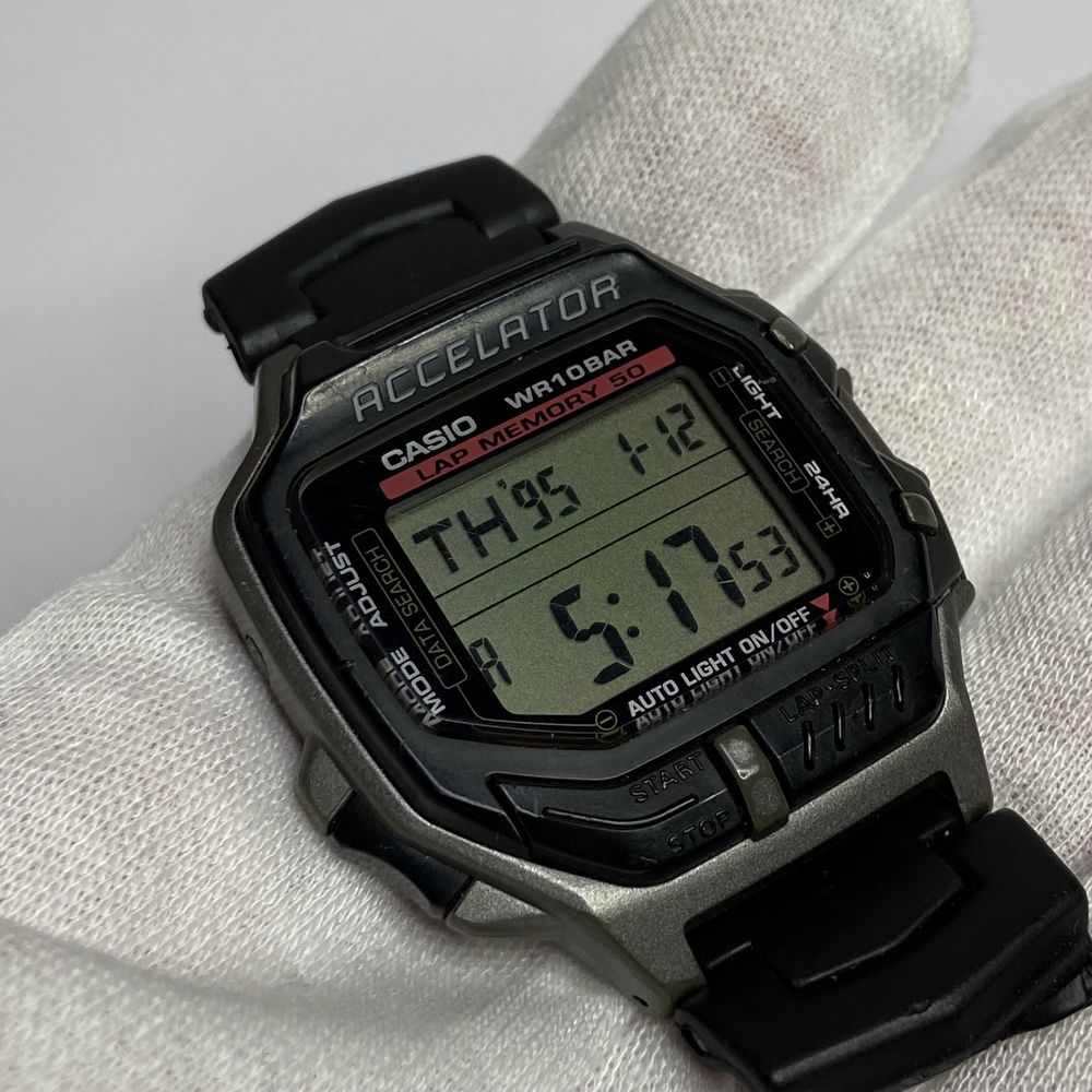 Годинник часы вінтаж Casio accelator ACL-200 оригінал