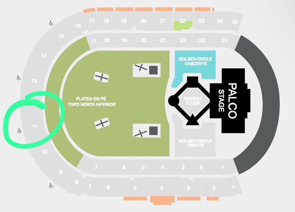bilhete BANCADA NORTE SUPERIOR para grand national tour