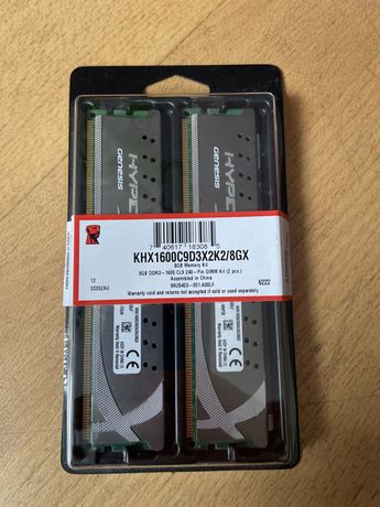 Pamieć RAM kingston 8GB (2x4GB)