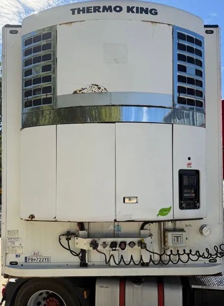 Schmitz Cargobull DOPPELSTOCK AGREGAT THERMO KING SL-200e EL.+DI. PRZEGRODA KOSZ PALETOWY OSIE SAF OŚ PODNOSZONA WAGA: 9291kg 2008  Doppelstock Thermo King SL-200e EL.+DI. Kosz Paletowy Saf Oś Podnoszon