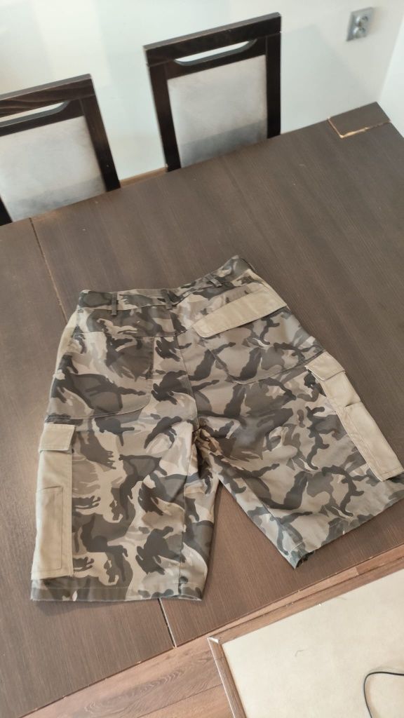 nowe spodnie robocze Engelbert Strauss e.s. Shorts Camouflage