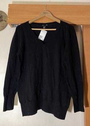 Пуловер, джемпер жіночий, кофта чорна. xl
H&M, нова з бірками