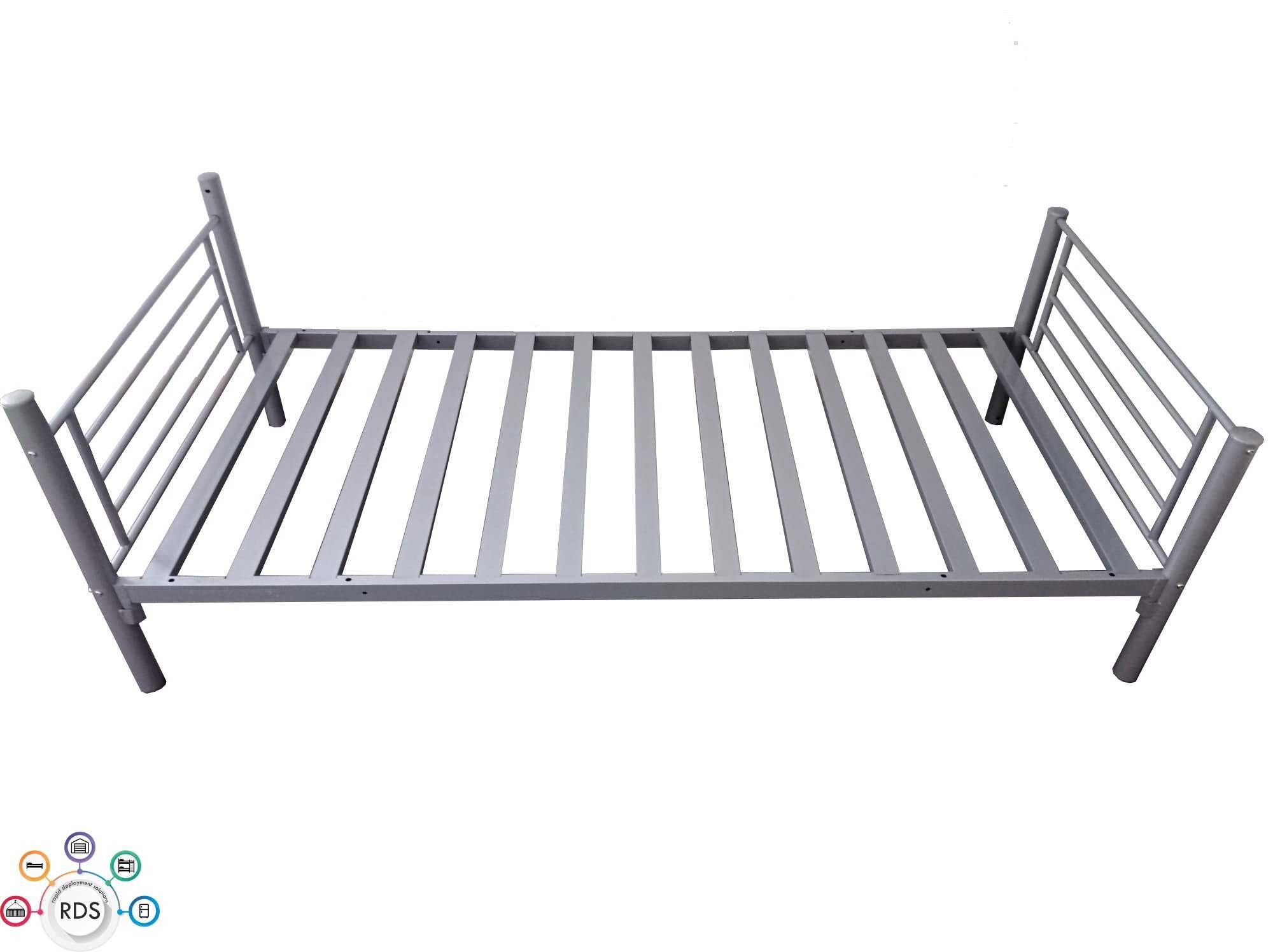 Łóżko piętrowe metalowe hotelowe kwaterowe 90x200 cm DUŻE ILOŚCI