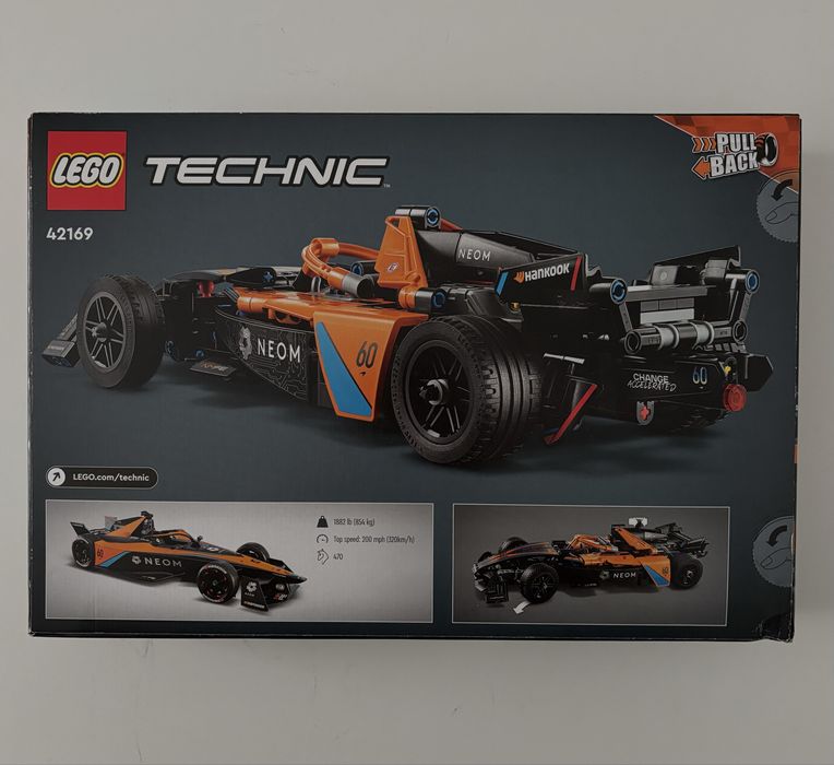 LEGO 42169 Technic NEOM McLaren Formuła E Race Car klocki nowe okazja