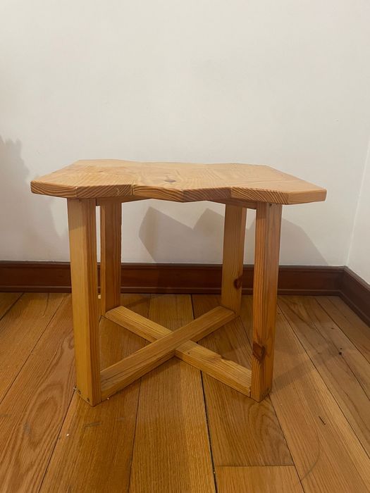 Mesa decoracao em madeira