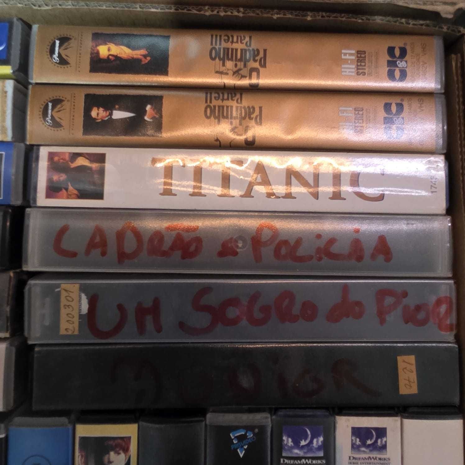 Lote Vhs 16 - Ver lista Abaixo - PROMOÇÂO 1 €