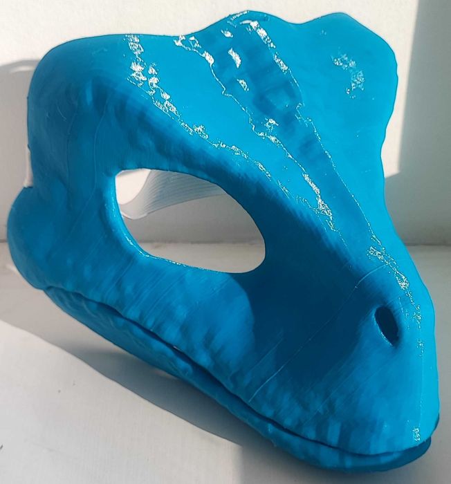 Основа раптора кольори на ваш вибір маска 3D друк, фурсьют фурсют фурі