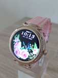 Smartwatch damski, 1,27" amoled, wodoszczelność, pomiar pulsu.