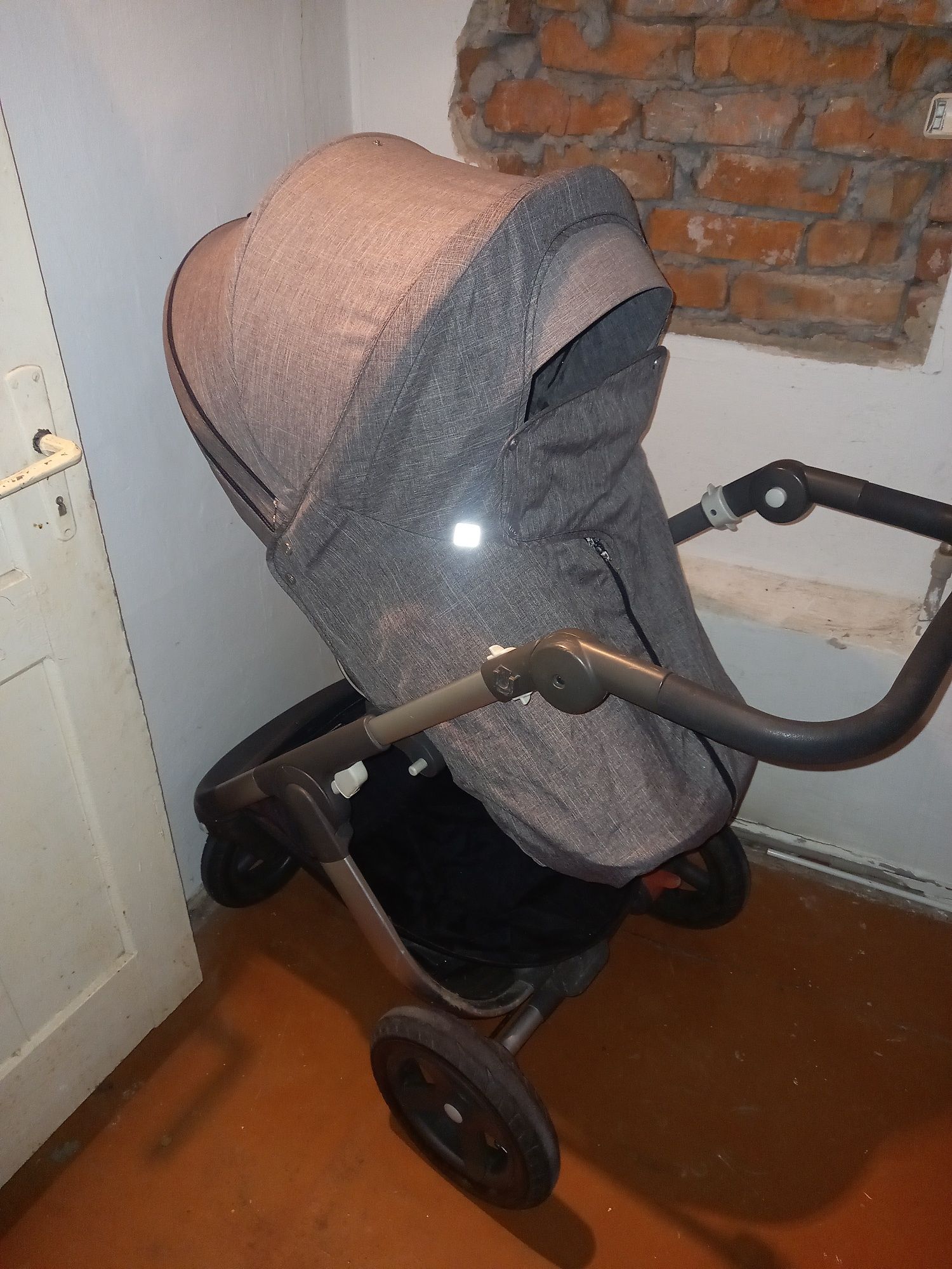 Коляска stokke trailz 2в1 + комплект