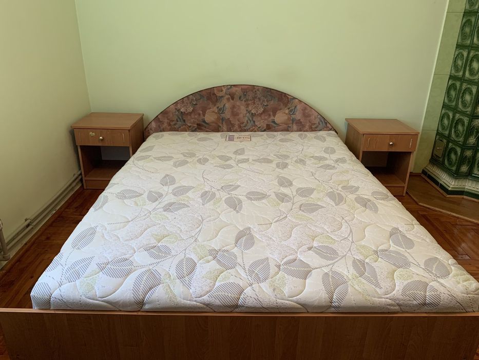 Двохспальне ліжко з ортопедичним матрацом 150 х200.  +380961977339