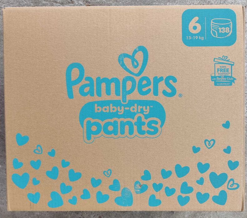 Sprzedam pieluszki Pampers Pants Baby-Dry rozmiar 6