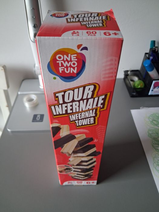 Klocki drewniane jak jenga