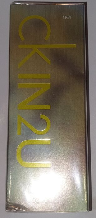 1zl Wysyłka Woda Toaletowa Calvin Klein 100ml IN 2U NOWY