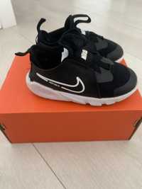 Nike flex runner 2 dzieciece 25 czarne biale lato siatka