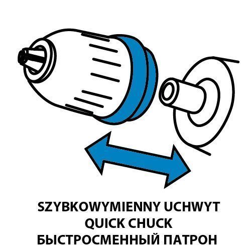 Wiertarko-Wkrętarka Akumulatorowa Energy+ 18V, Zdejmowany Uchwyt 10 Mm