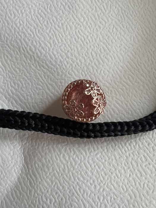 Charms Pandora srebro  925  koralik  pozlacane drzewko   rozowe zloto