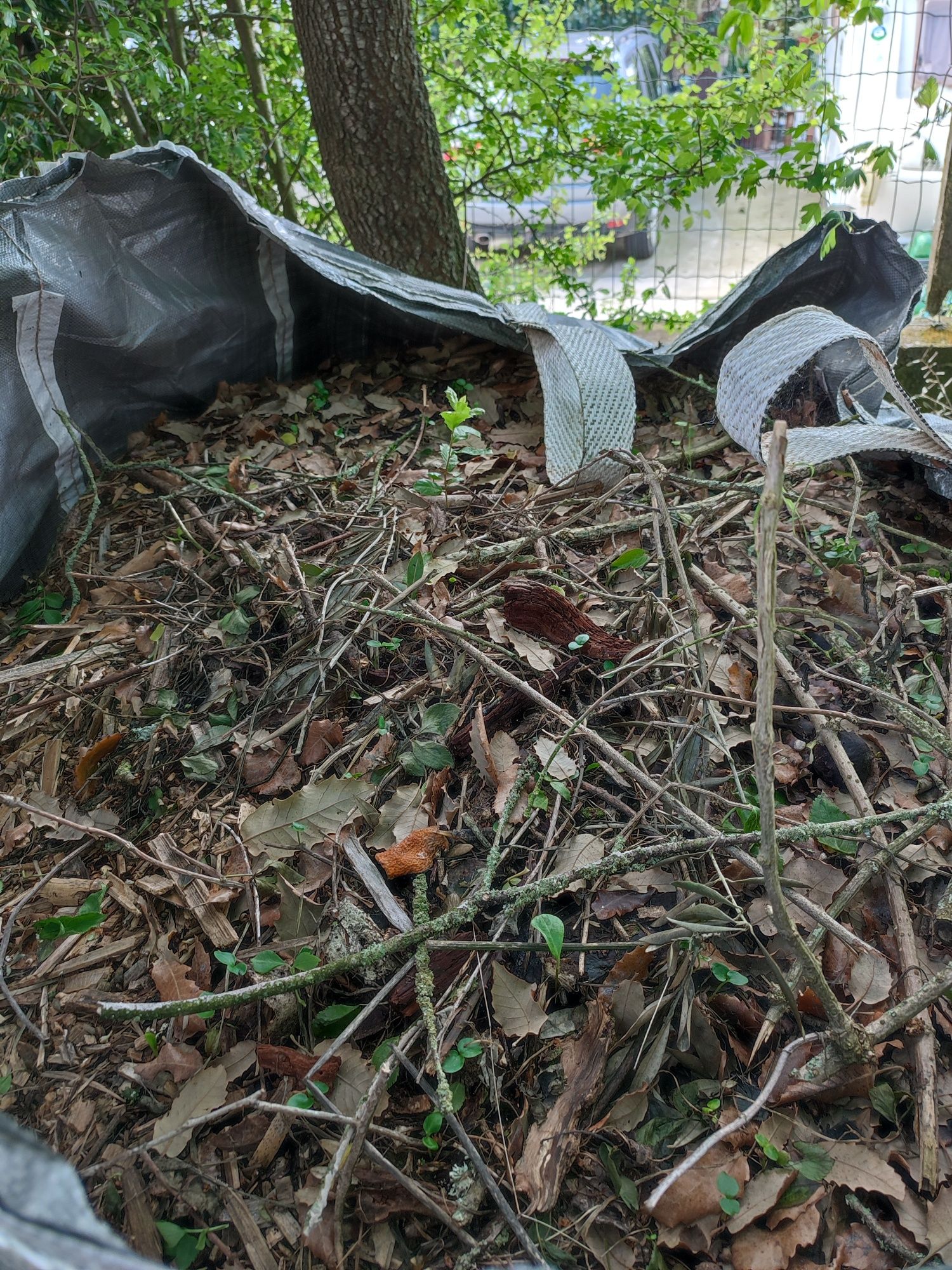 Sacos (big bags) de apara para fertilizante biológico