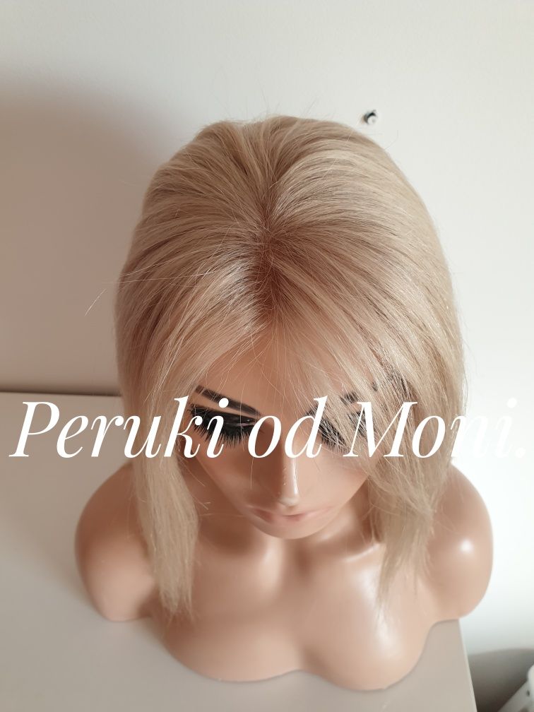 Peruka jasny bezowy blond naturalna