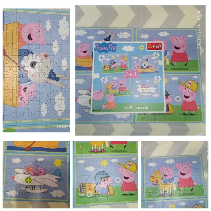 Puzzle Świnka  pepa