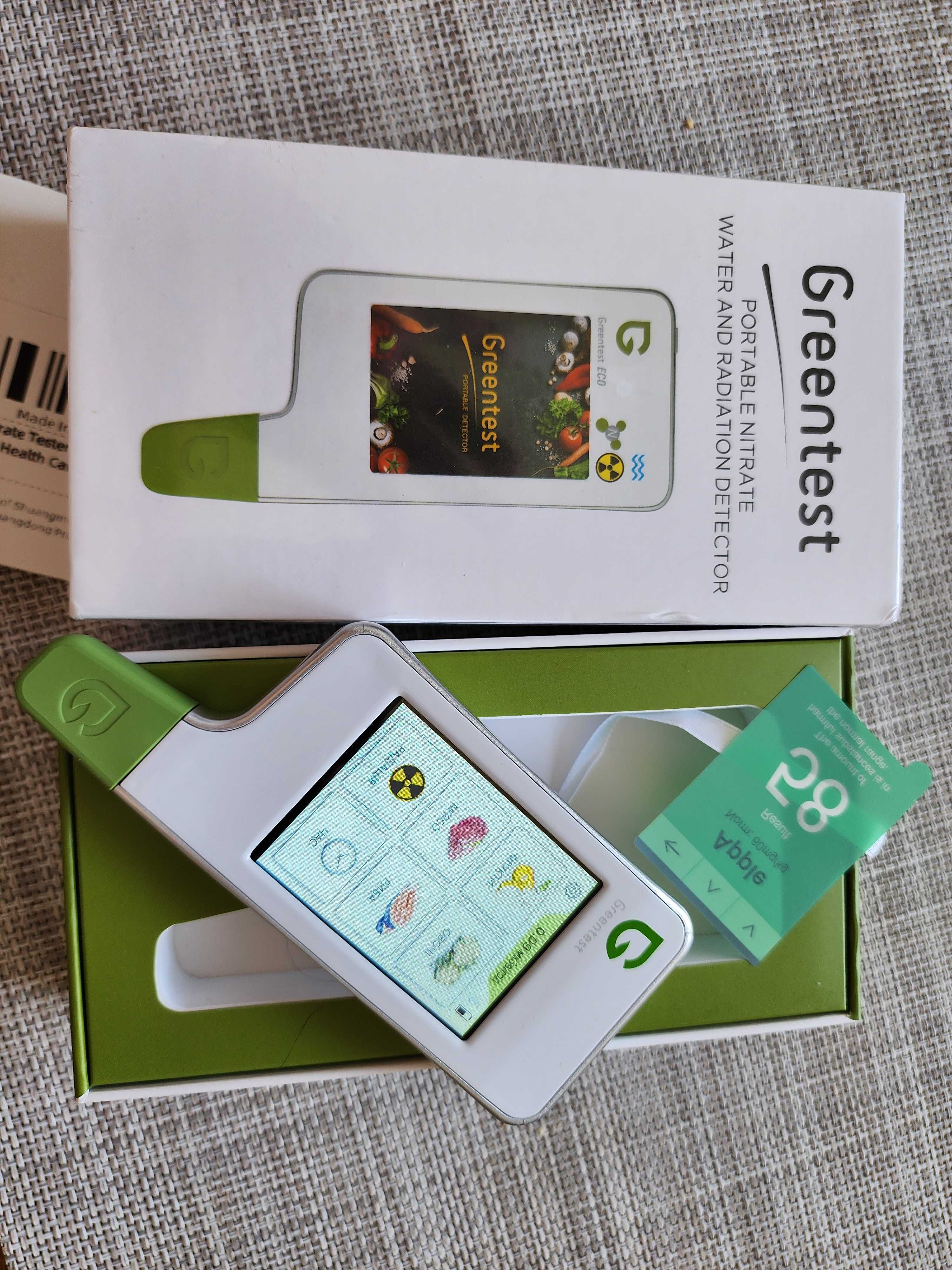 Екотестер Greentest ECO 4FT (6T) - Дозиметр, нітрат-тестер Нітратомір
