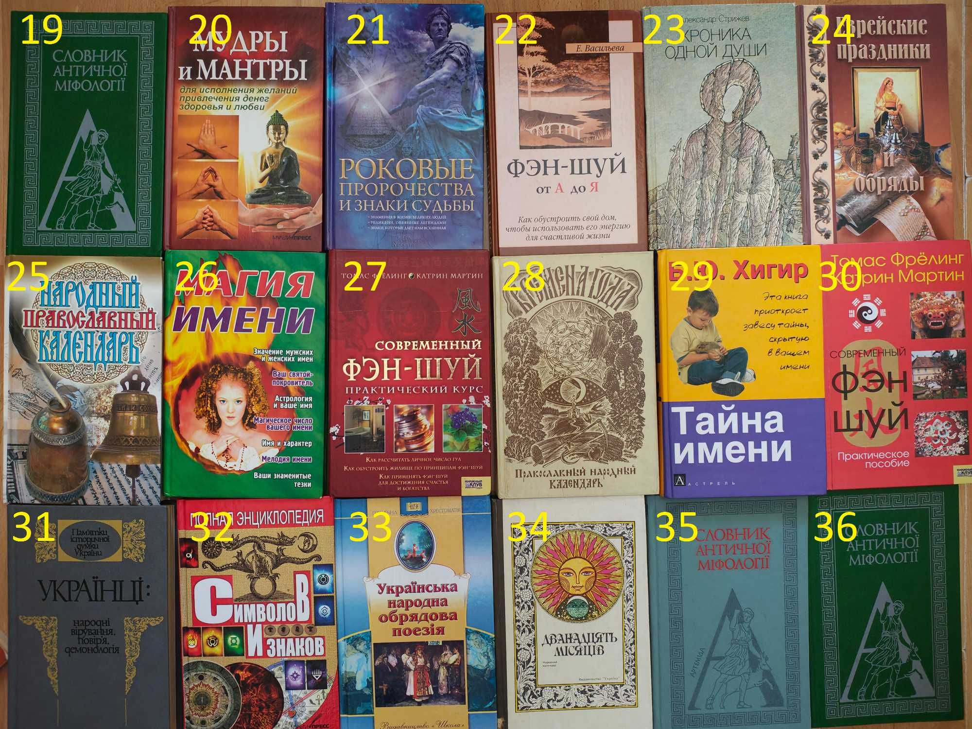 книга/книги/звичаї нашого народу/повір'я/фен-шуй/сонник/