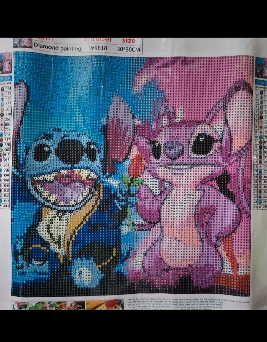 Diamond Painting Lilo e Stich