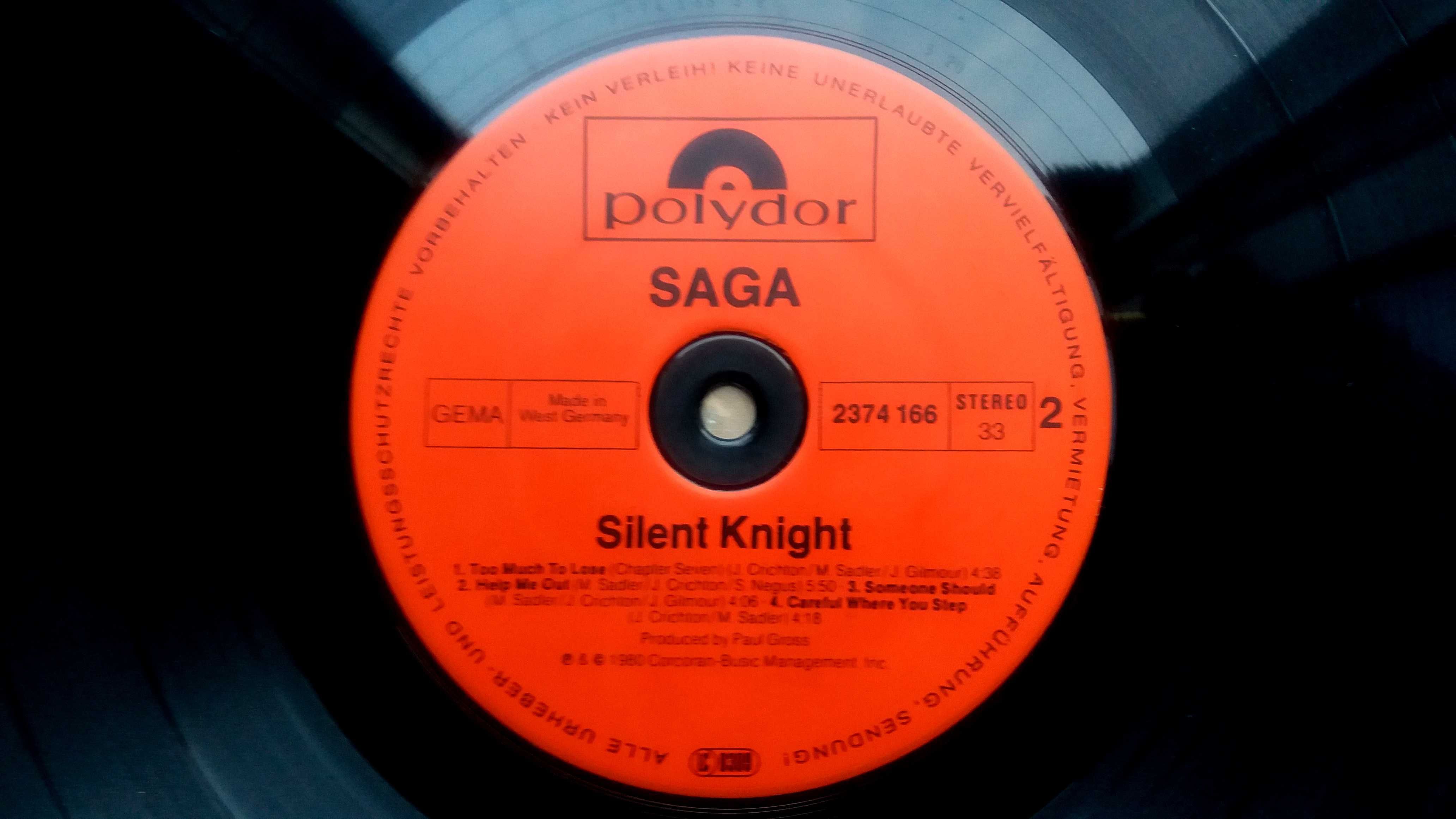 SAGA - Silent Knight-1980 на виниле (Германия)