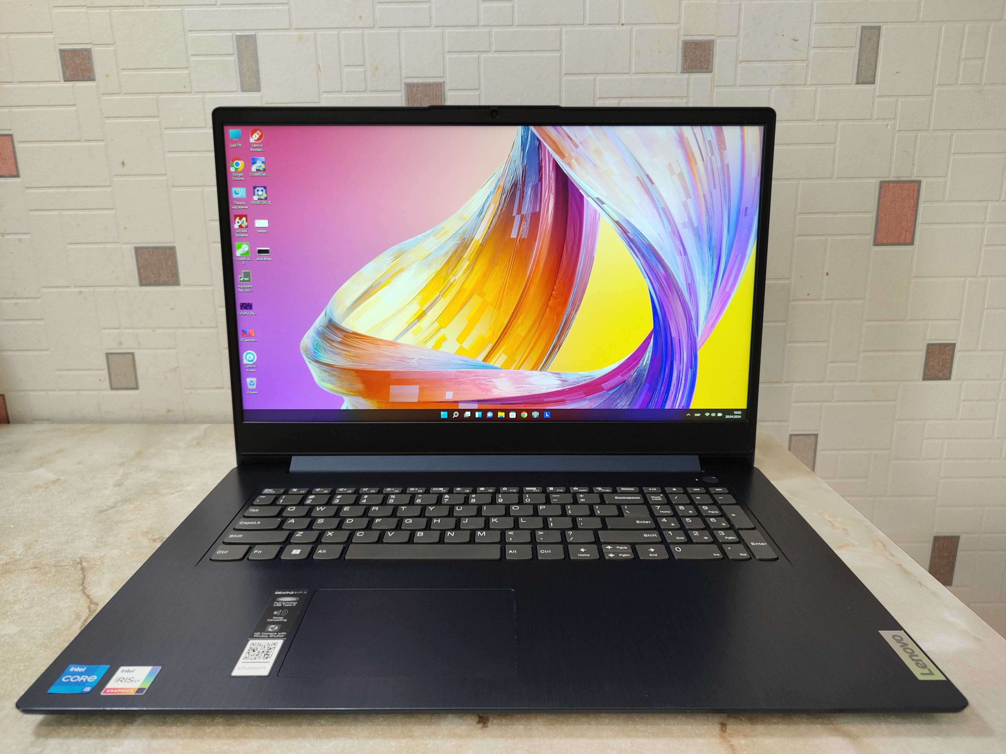 Lenovo IdeaPad 3 17IAU7 17.3 FHD IPS i5-1235U 16GB RAM 512GB SSD