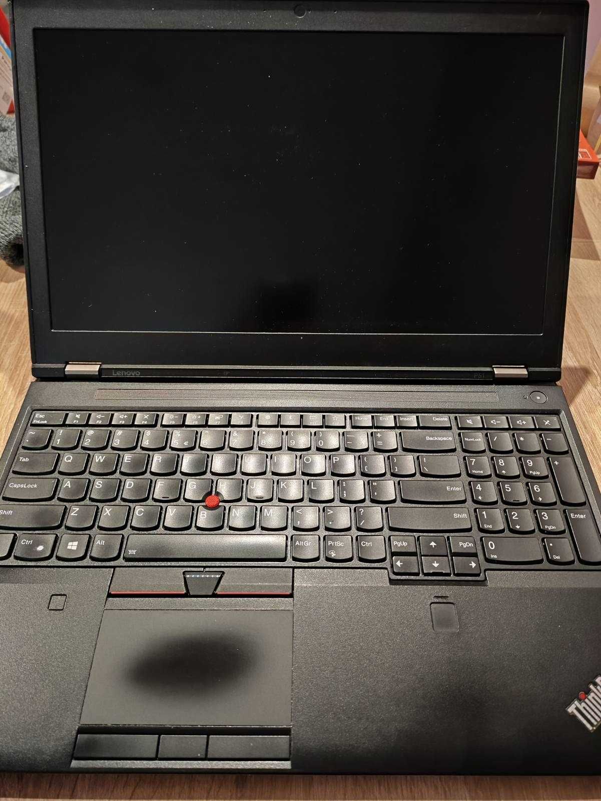 Laptop Lenovo ThinkPad P51 20HH0014PB sprawny I7 7700hq