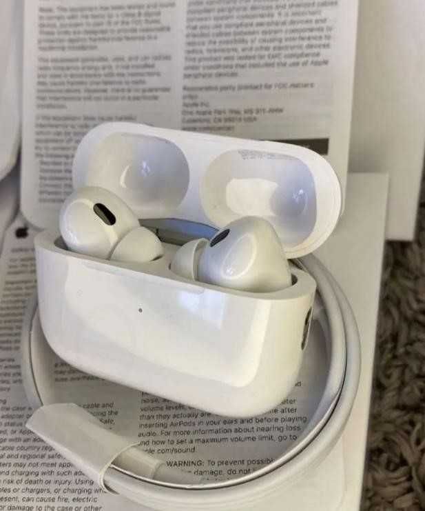 РОЗПРОДАЖ! New! Безпровідні навушники Airpods pro В2 + чохол на кейс!