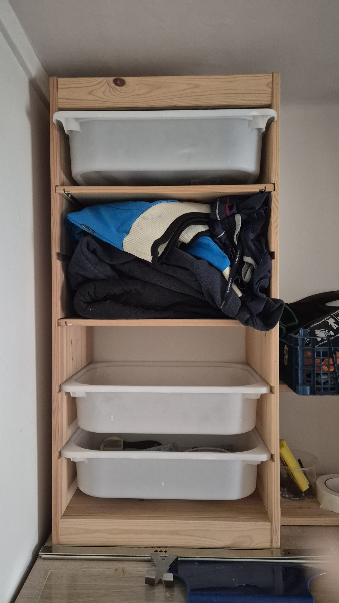 Ikea trofast 3 regały z pojemnikami