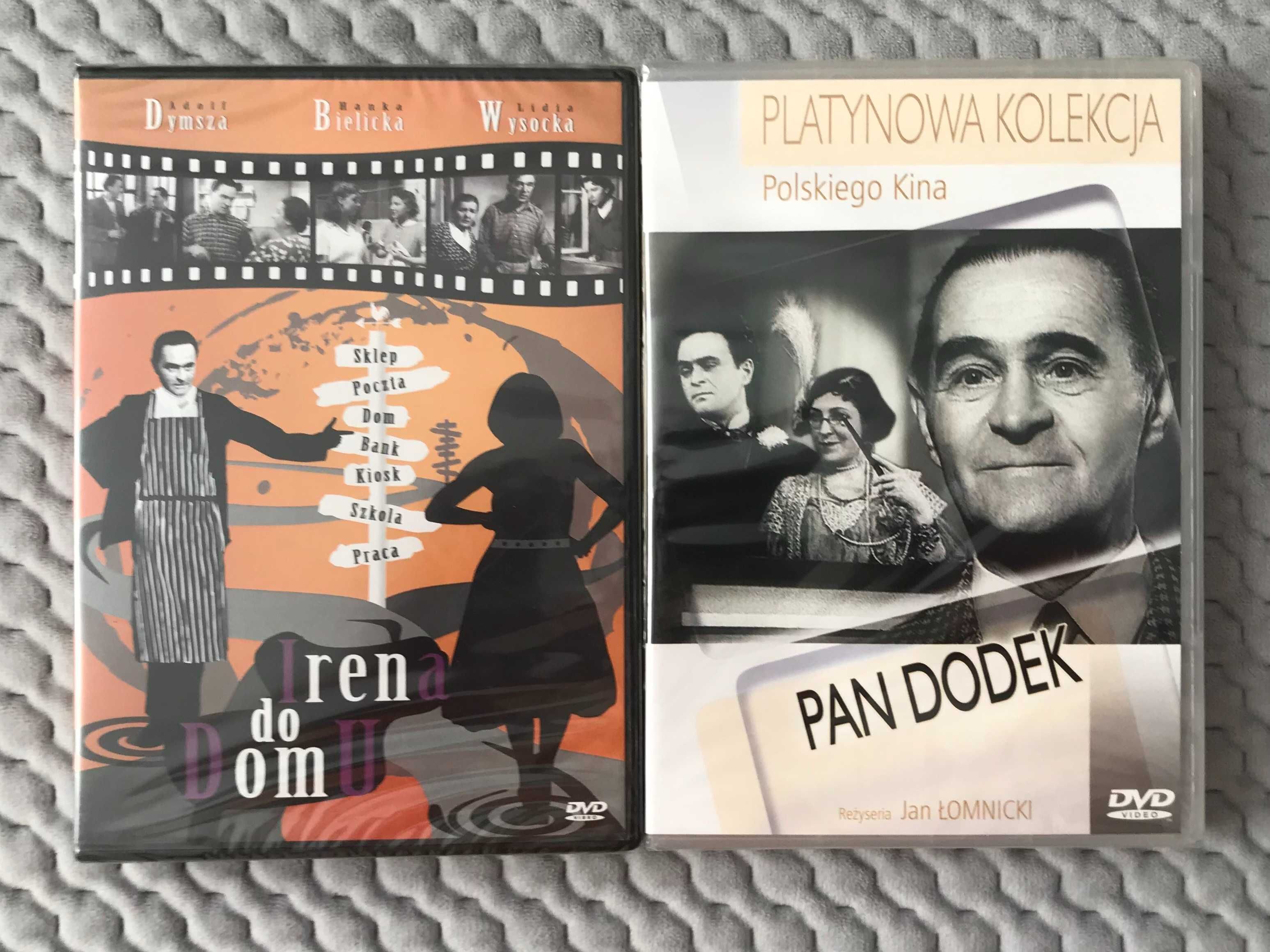 "Irena do domu", "Pan Dodek" (Adolf Dymsza) - 2 DVD FOLIA!!!