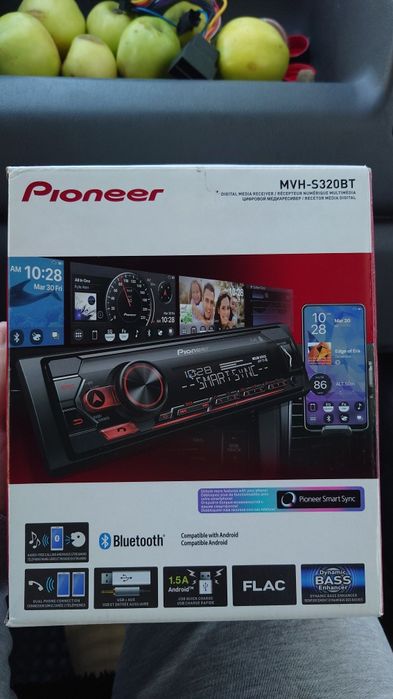 Магнітола pioneer mvh-s320bt