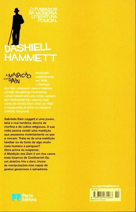 Livro - A Maldição dos Dain - Dashiell Hammett