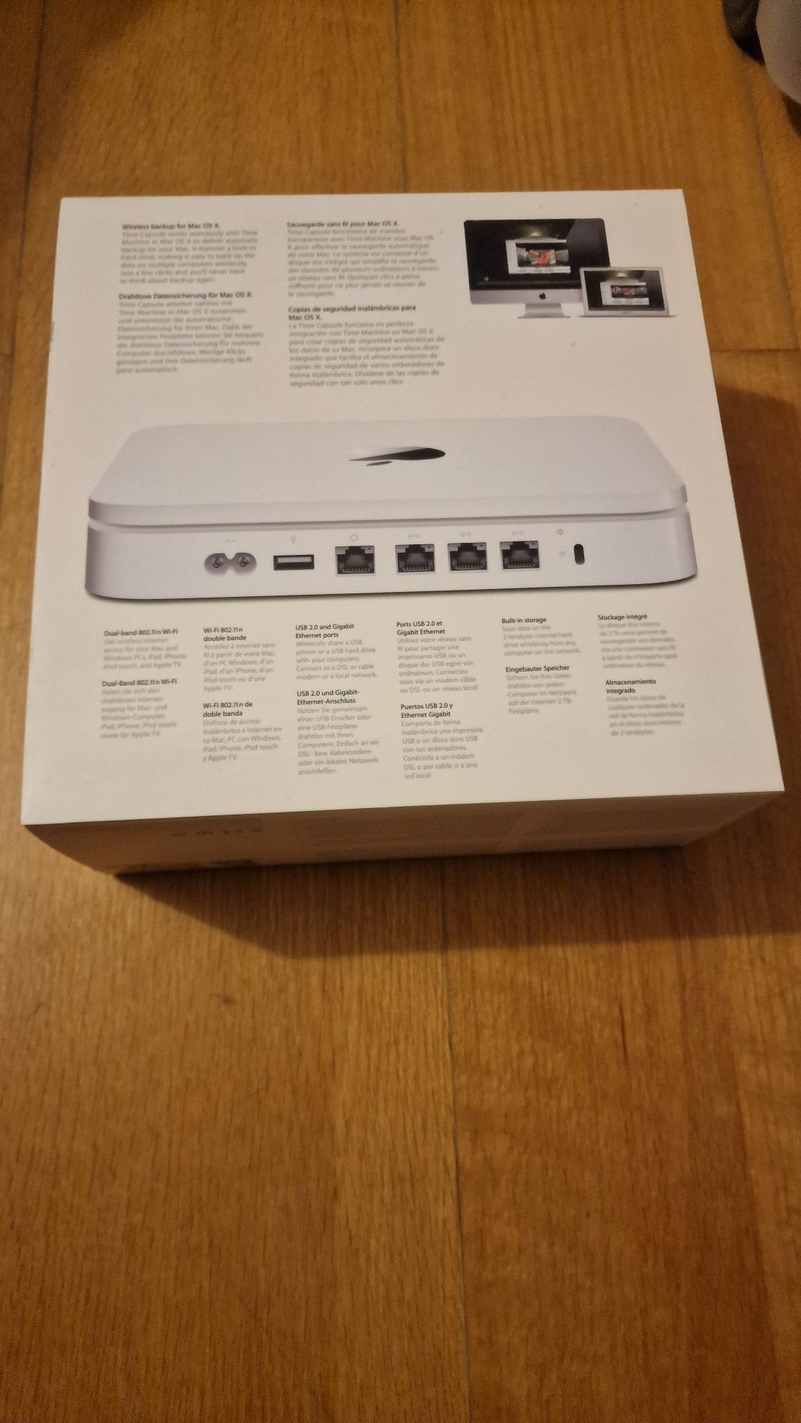 Apple time capsule 2TB - time machine backups