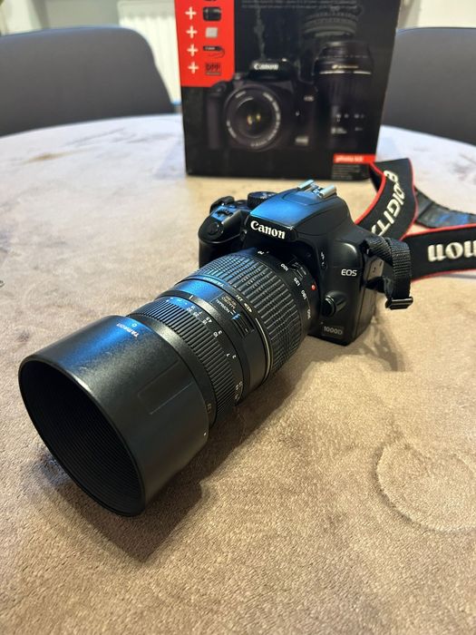 Canon eos 1000d duży zestaw