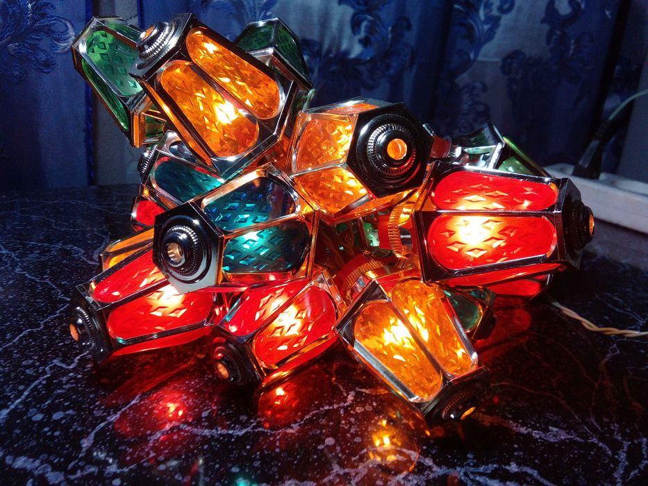 Новогодняя гирлянда СССР.