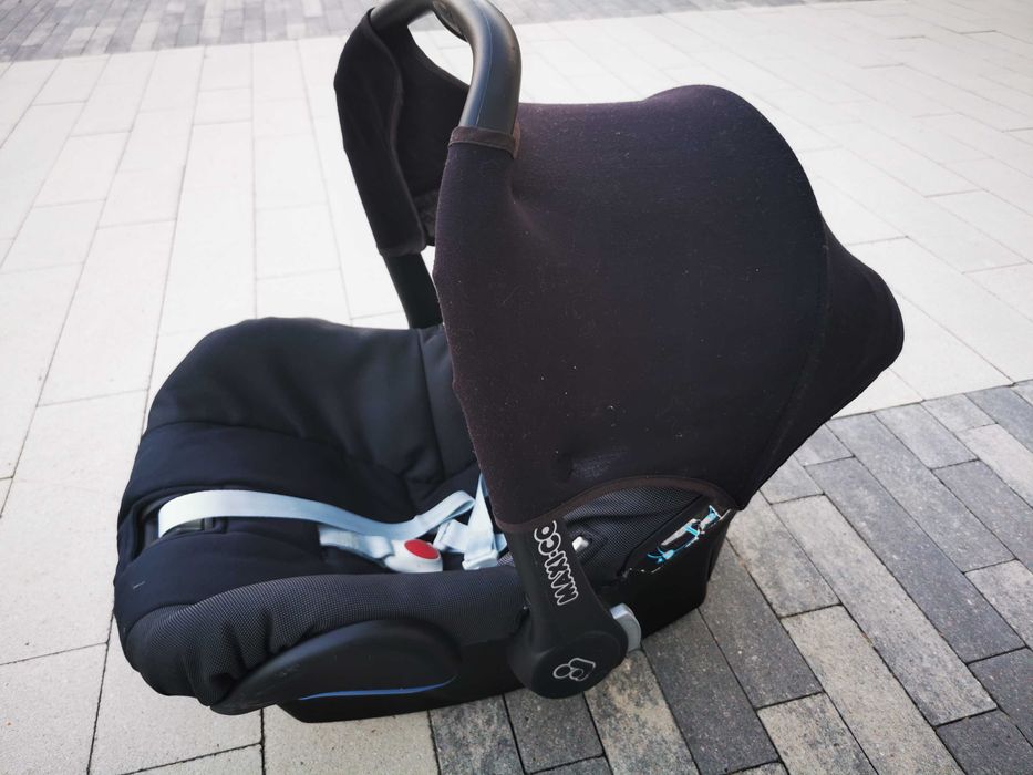 Fotelik 0-9, nosidełko, Maxi Cosi, bardzo lekki, adaptery Emmaljunga