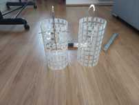 Lampa wisząca chrom