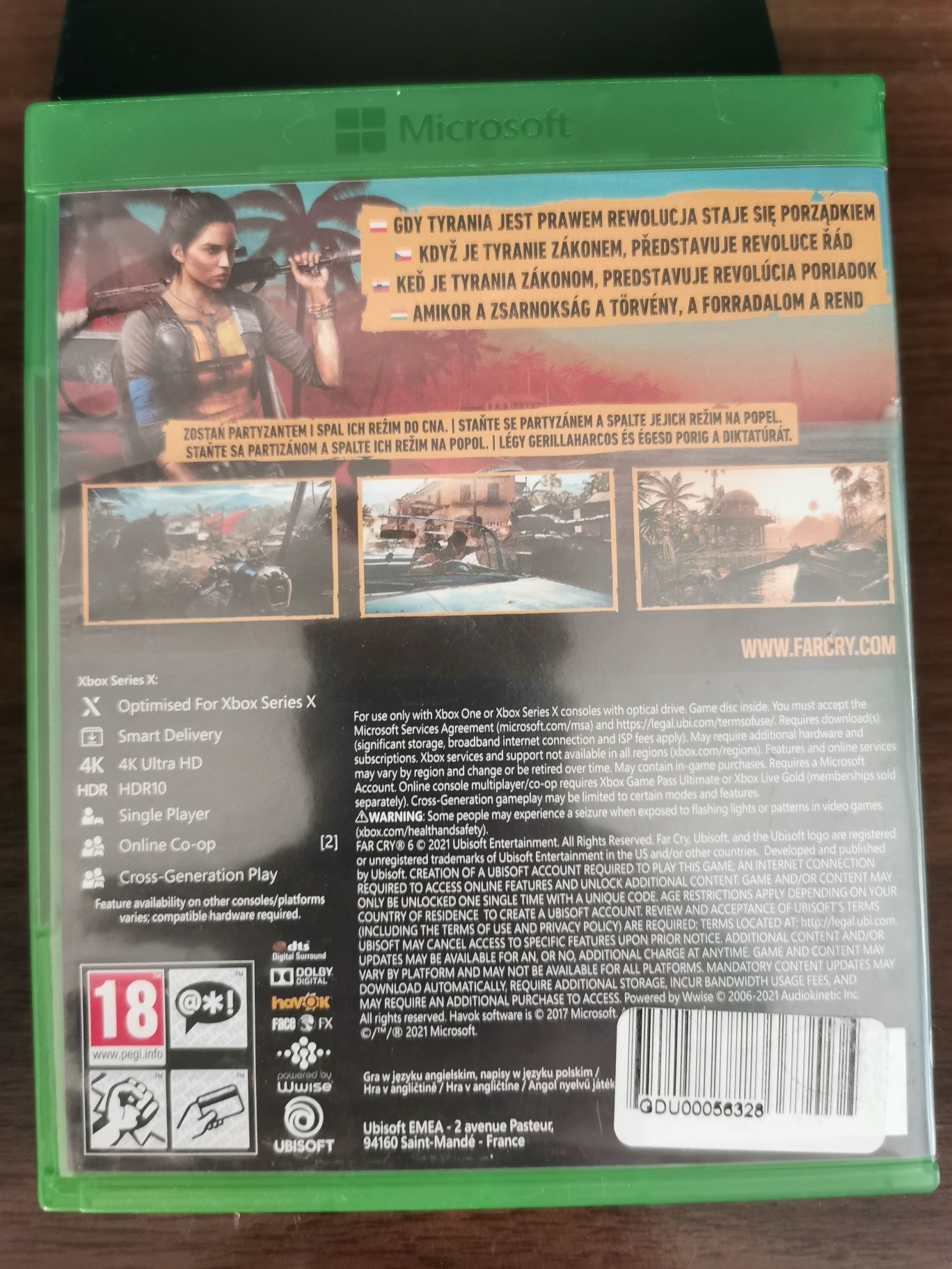 Farcry6 xbox series x gra