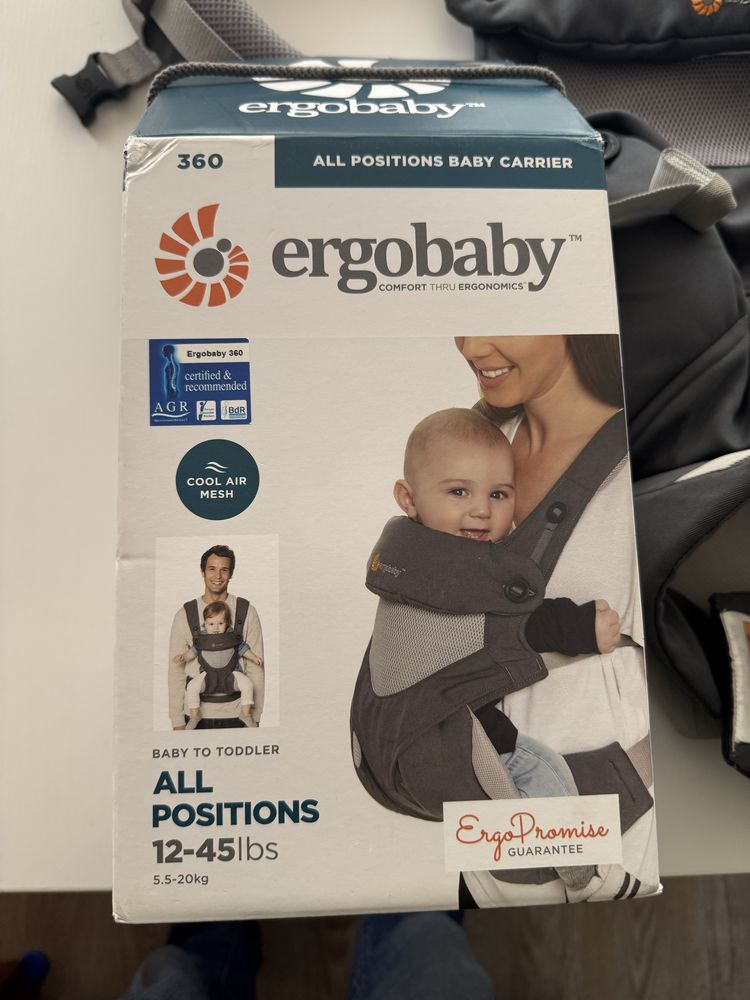Ergobaby Porta-bebês 360 Cool Air Mesh