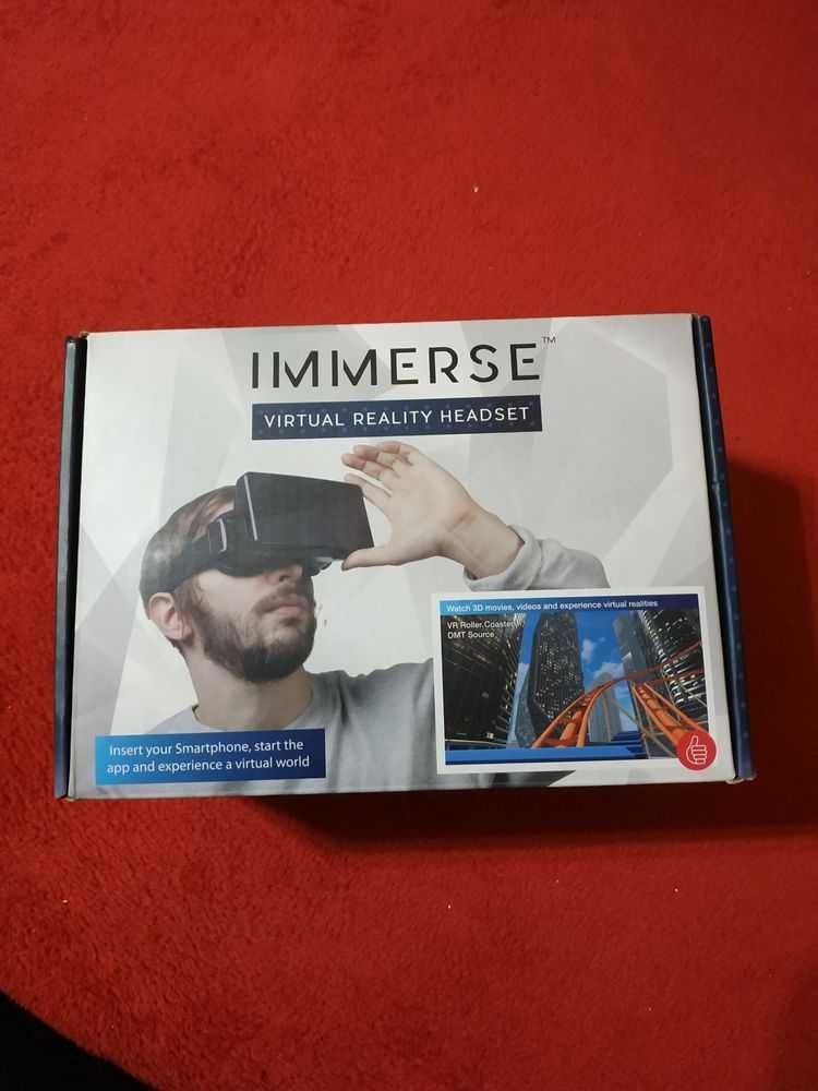 Immerse Virtual Reality Headset Film 3d Trójwymiarowe okulary vr
