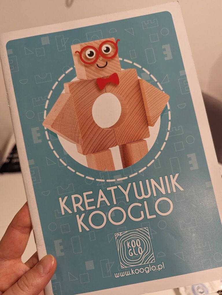 Klocki drewniane Kooglo magnetyczne 30 elementów