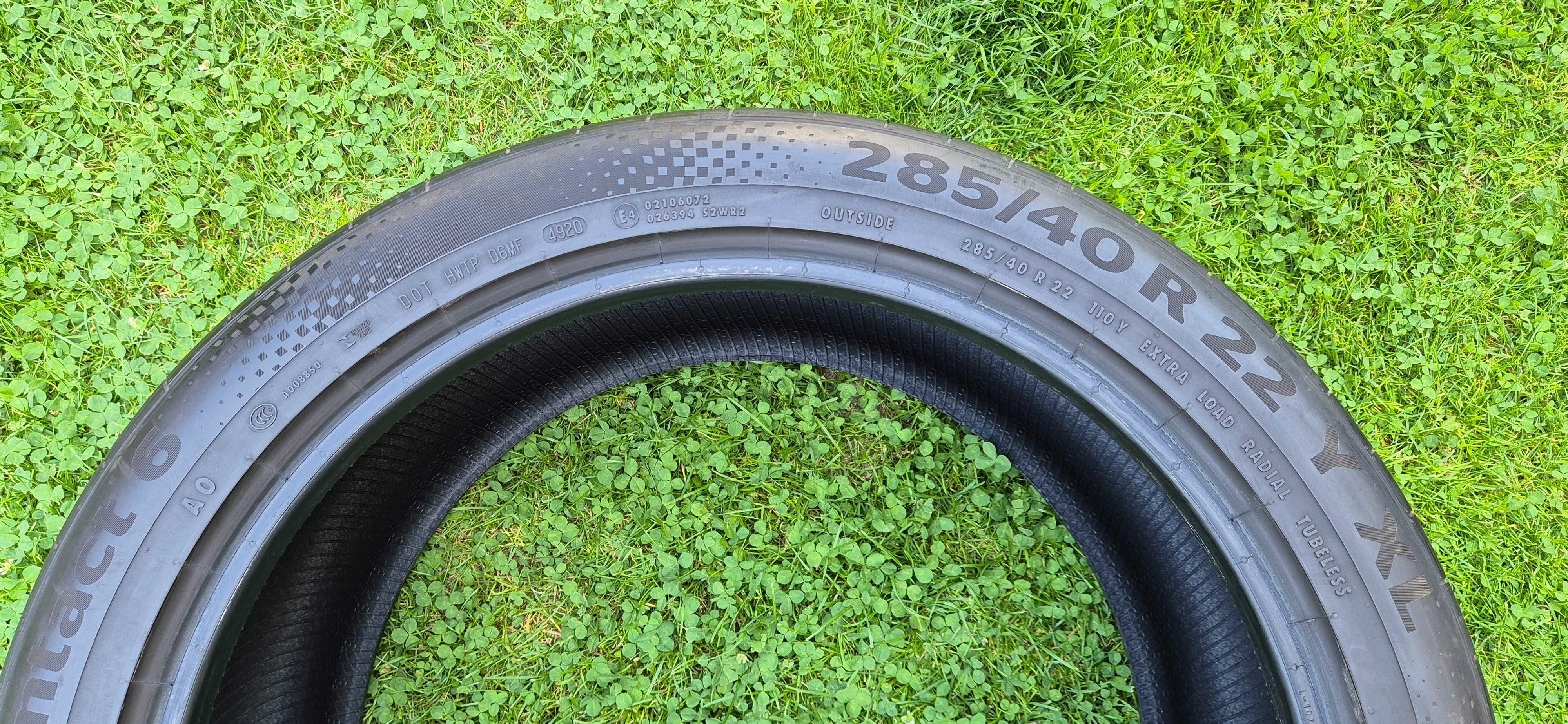 Opony letnie CONTINENTAL 285/40R22 285/40/22 4szt.